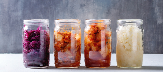 Ferments: A delicious way to support your gut and bring variety to your plate!